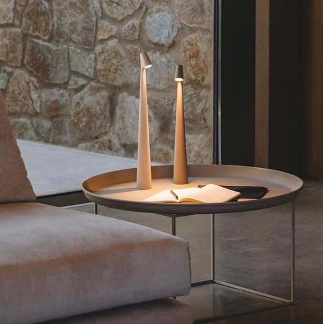 Nordic Minimalist Design Mood Lamp | Wireless | LED | Reading Lamp | Dinner Lamp