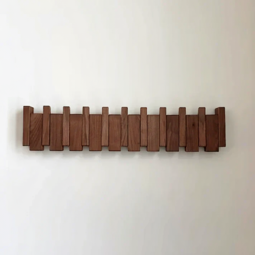 Piano Kleshenger HarmonyCoat – Creative Wooden Coat Rack for Hallway and Entrance