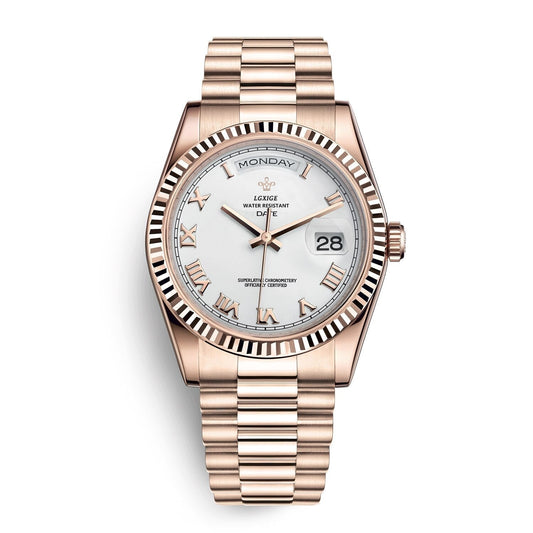 Premium Automatic Watch with Day and Date Function – Solan