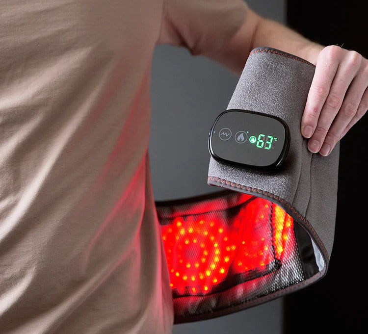Red Light Therapy Ergobelt - Heating Belt with Vibration