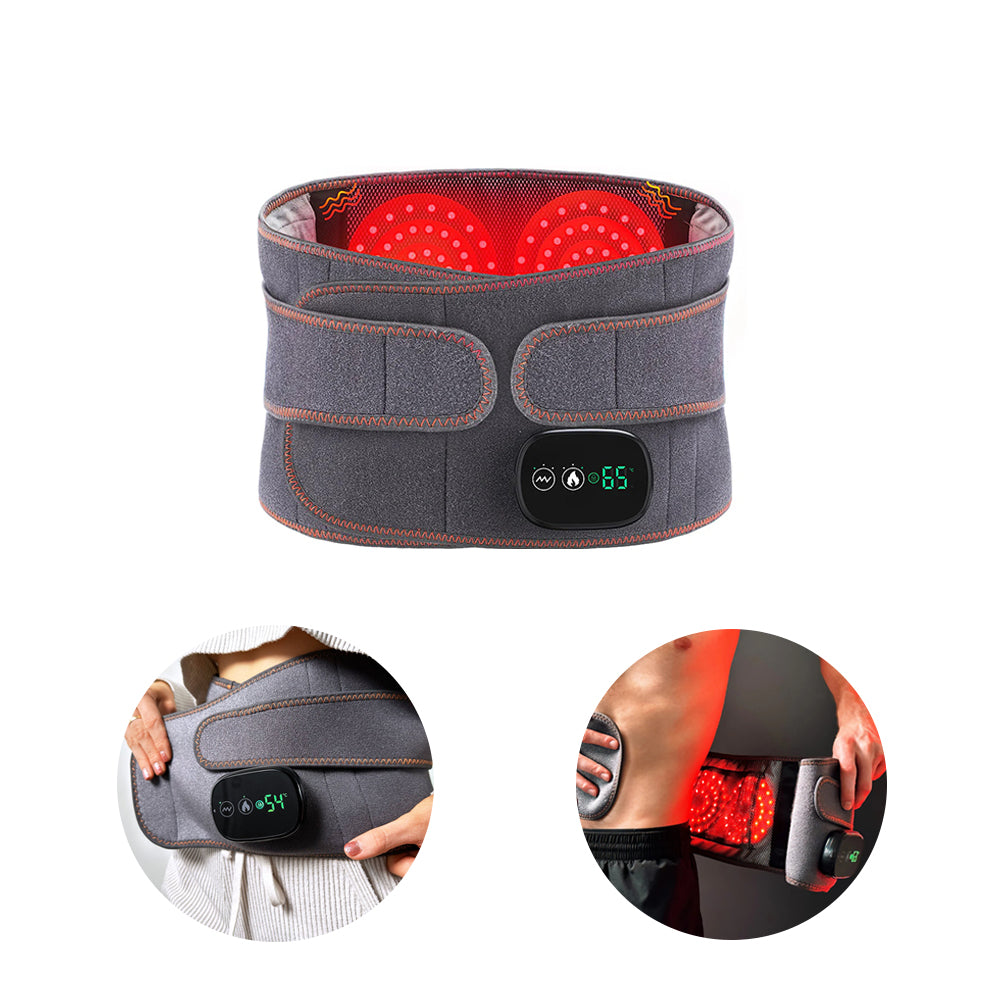 Red Light Therapy Ergobelt - Heating Belt with Vibration