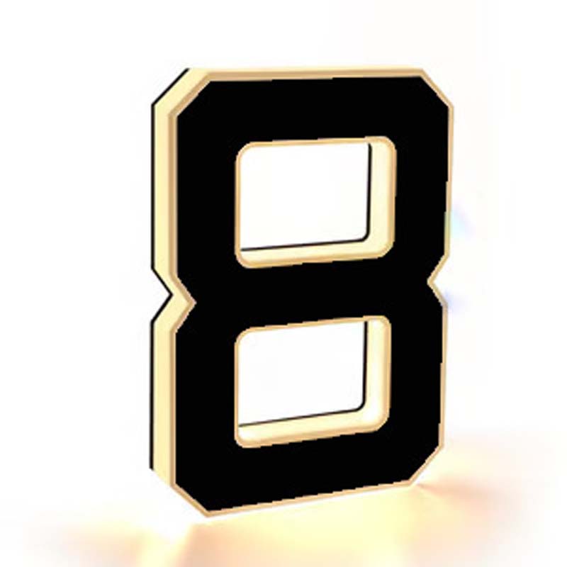 Relentless Waterproof LED Numbers™ — Make Your Home The Brightest Beacon Anyone Can Find