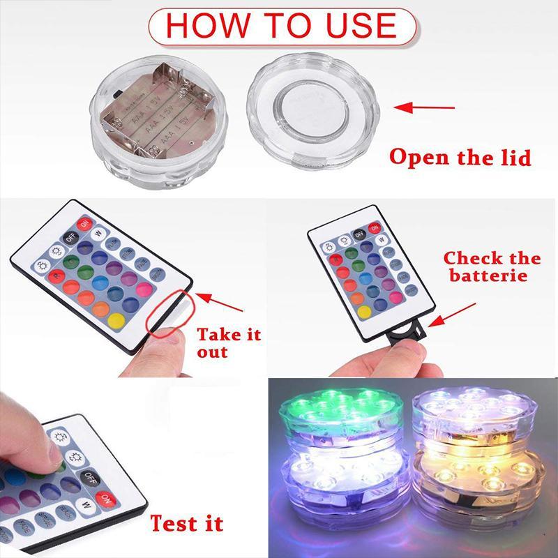 Remote Control Waterproof Magnet Suction LED Light | Glevato