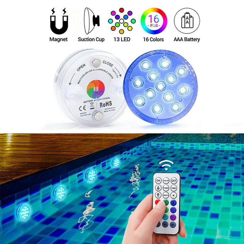 Remote Control Waterproof Magnet Suction LED Light | Glevato
