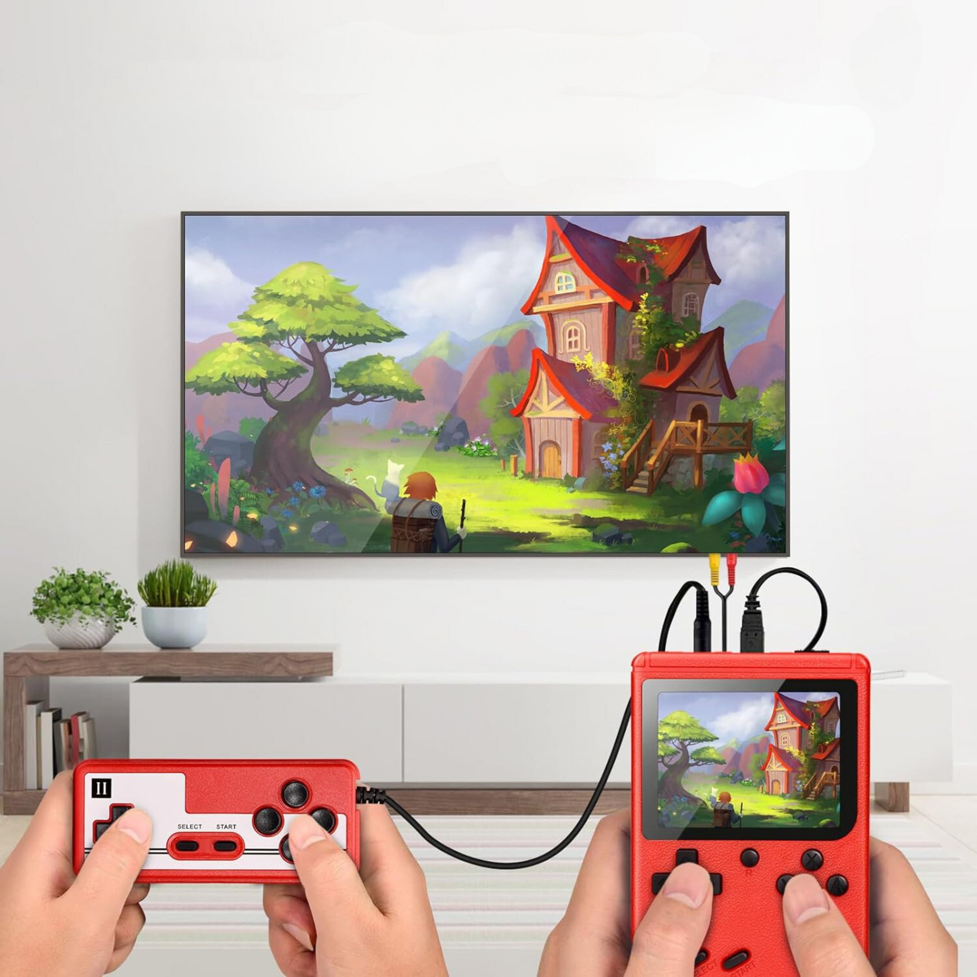 Retro Game Player - Over 400 Games Nostalgia Glevato