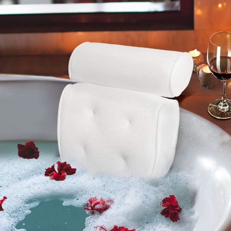 SERENILUX – Ergonomic Bath Pillow for Neck & Head Support in the Bathtub