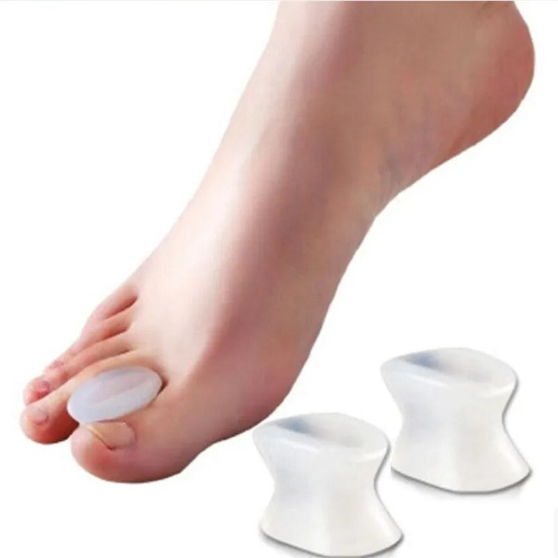Silicone Hallux Valgus Toe Separator - Support & Relief (2 pcs)