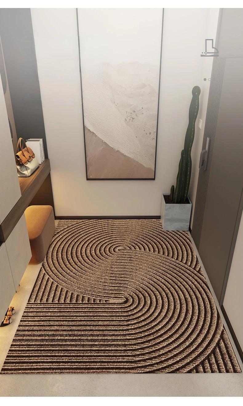 Silk Doormat | Durable and Easy-to-Clean Rug for Any Entryway.