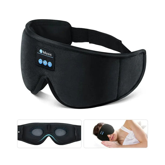 Sleep Mask with Headphones – Darkness & Relaxation