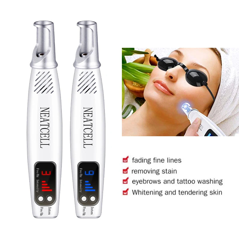 Smart Tattoo Removal Laser Pen - Remove Birthmarks, Freckles, Acne, Tattoo