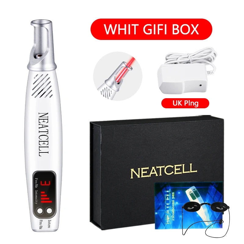 Smart Tattoo Removal Laser Pen - Remove Birthmarks, Freckles, Acne, Tattoo