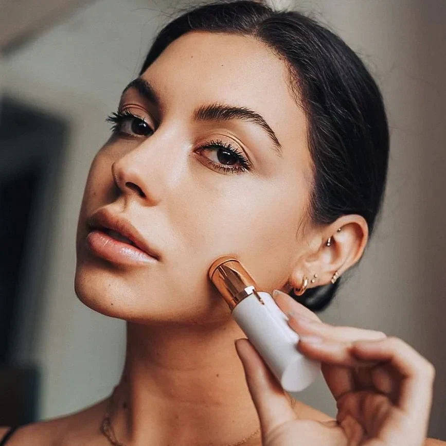 Soft Touch Facial Hair Remover | Portable, Precise, and Painless Designed for Sensitive Skin, with Gentle Results Without Irritation.