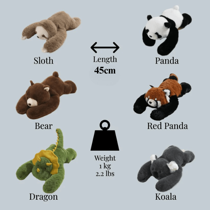 SOFTHUGGO – Stress-relieving cuddle companion with ultra-soft faux fur