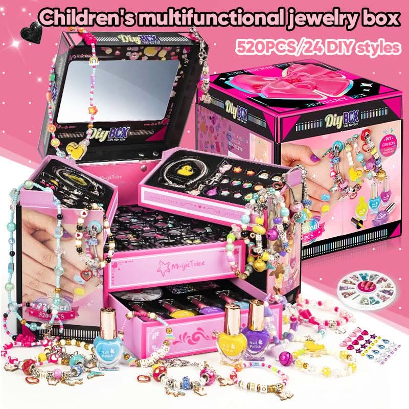 SPARKLINA – Creative Bracelet Craft Kit for Girls with Sparkling Charms