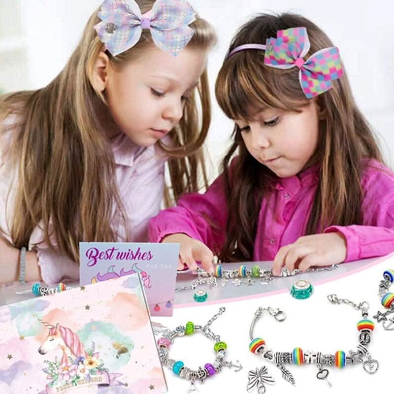 SPARKLINA – Creative Bracelet Craft Kit for Girls with Sparkling Charms