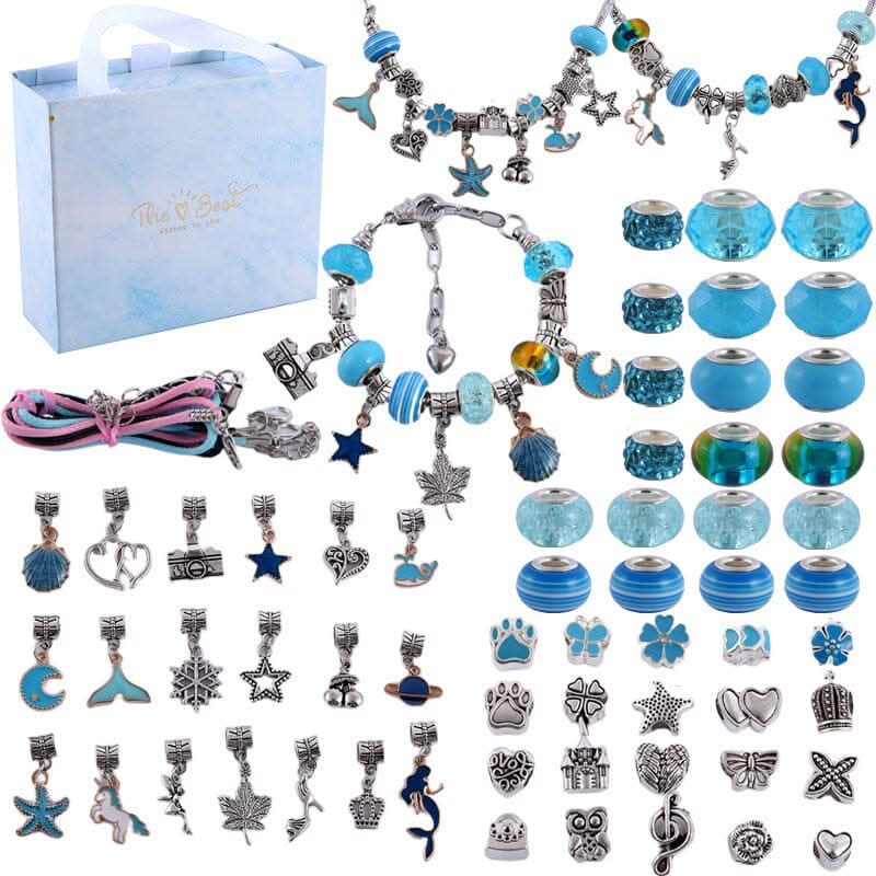 SPARKLINA – Creative Bracelet Craft Kit for Girls with Sparkling Charms