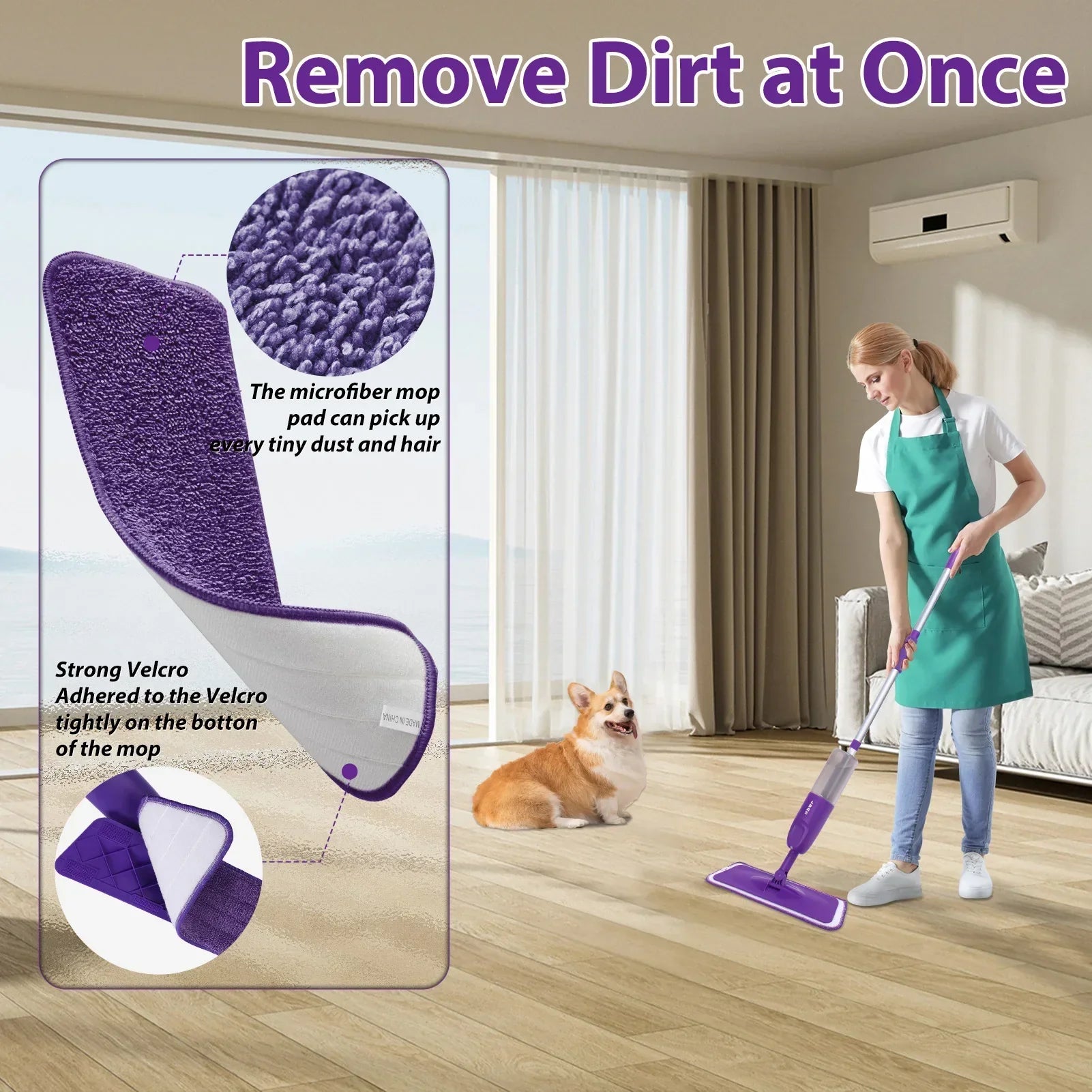 Spray Mop for the Kitchen (Tile and Wood)