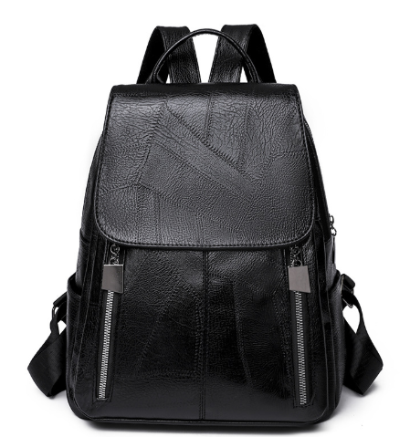 Stylish Leather Rucksack for Women | Anti-Theft Bag | Roswitha