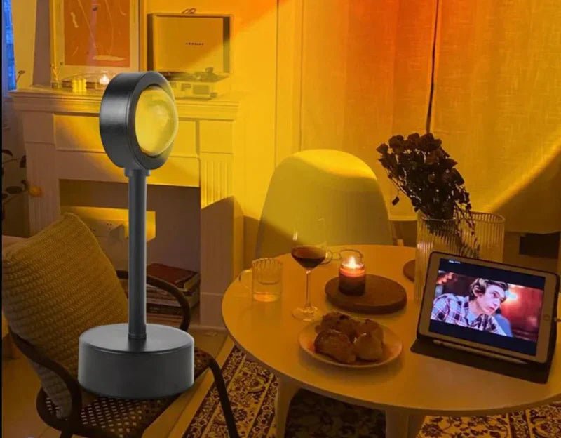 Sunset Lamp with 4 Colors - GlowSphere