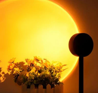 Sunset Lamp with 4 Colors - GlowSphere