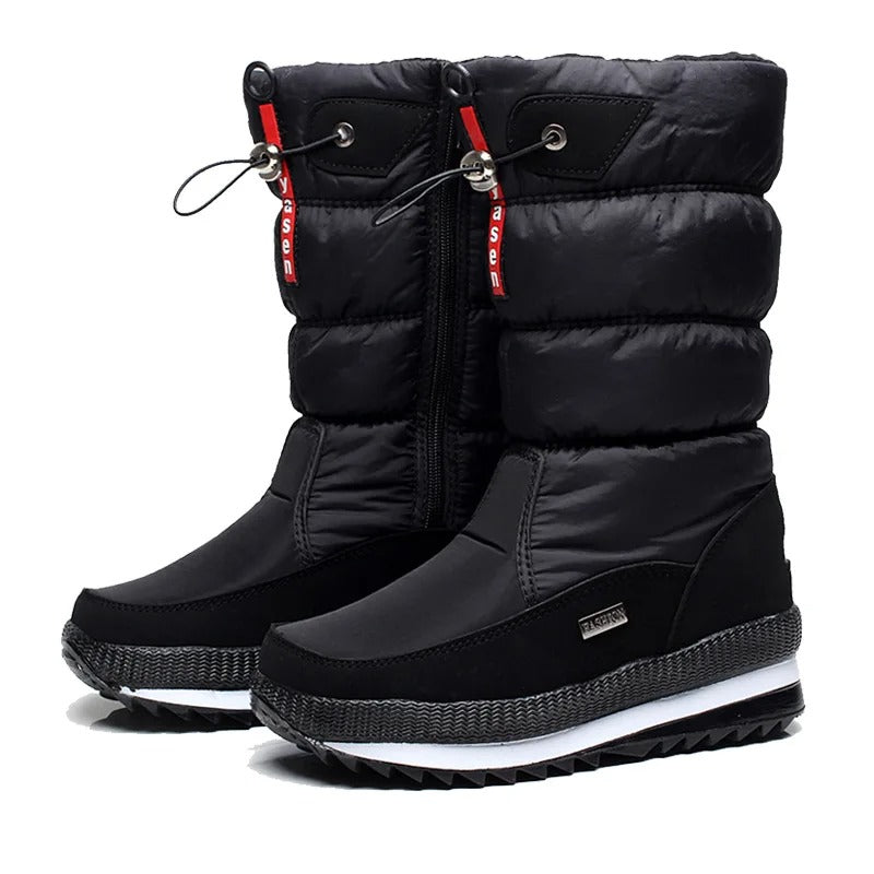 Thick Plush Winter Boots for Women