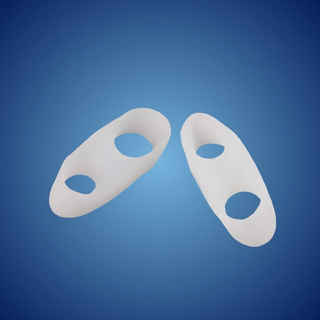 ToeGuard Orthopedic Toe Spacers | Bunionette Corrector - Little Toe Straightener - for Bunions - Hammertoe and Toe Alignment Glevato