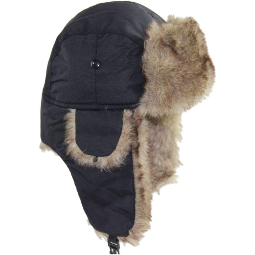 Trapper Winter Hat with Fur Lining - Sasha