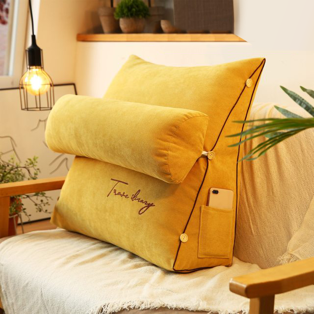 Triangular Back Support Cushion