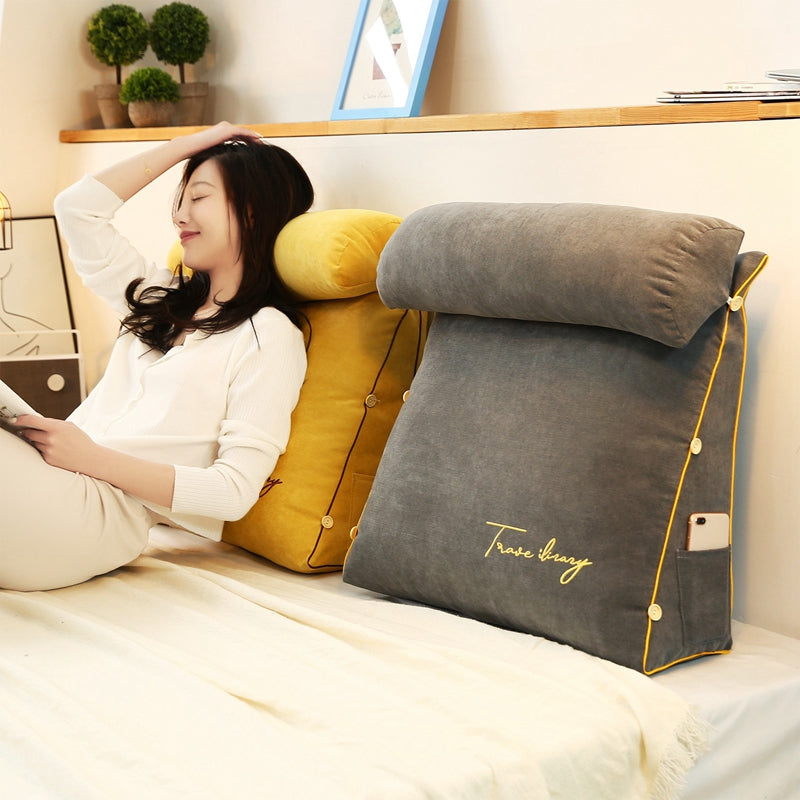 Triangular Back Support Cushion