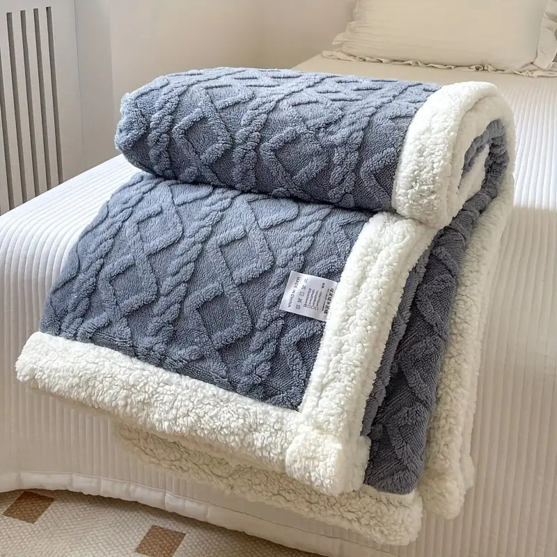 Ultra Soft Sherpa Blanket – Cozy, Warm, and Stylish Comfort