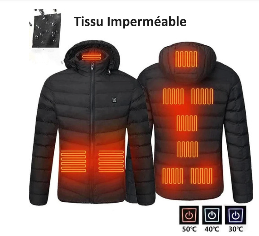 Unisex Smart Heating Jacket (Battery Not Included)