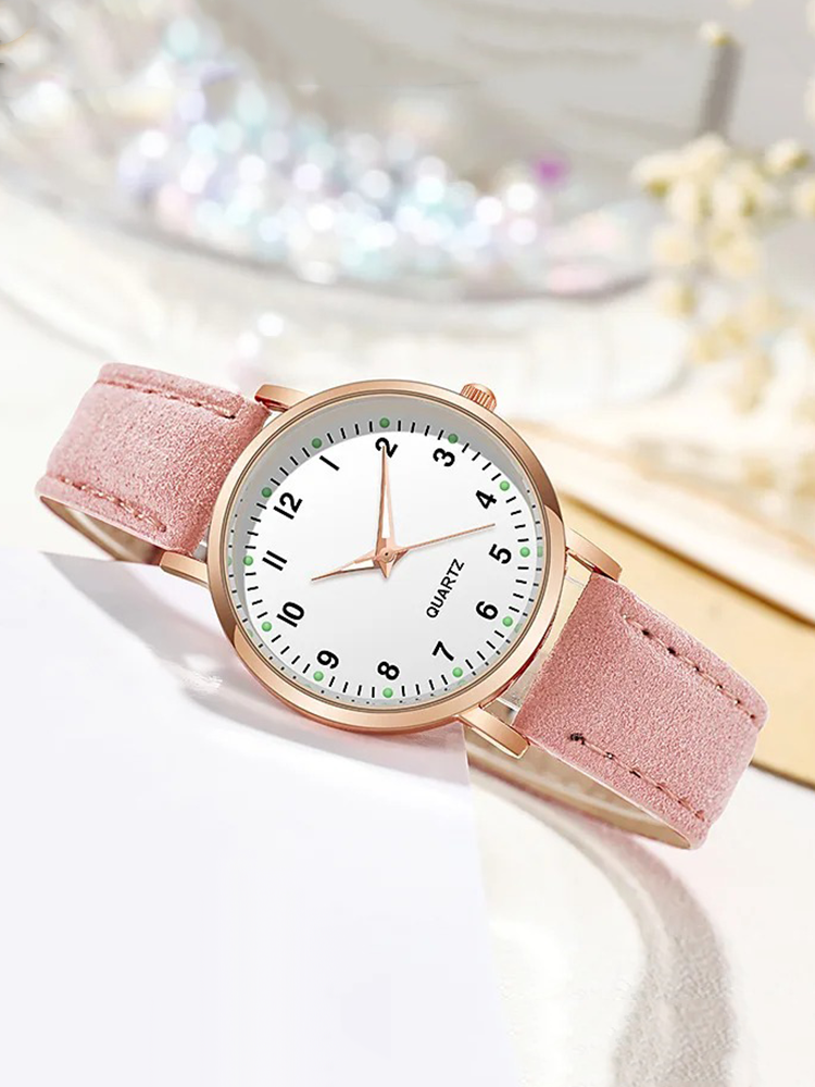 Valeria Leren Rose Gold Women's Watch
