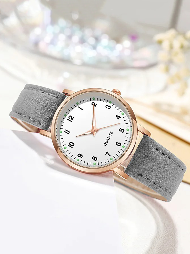 Valeria Leren Rose Gold Women's Watch