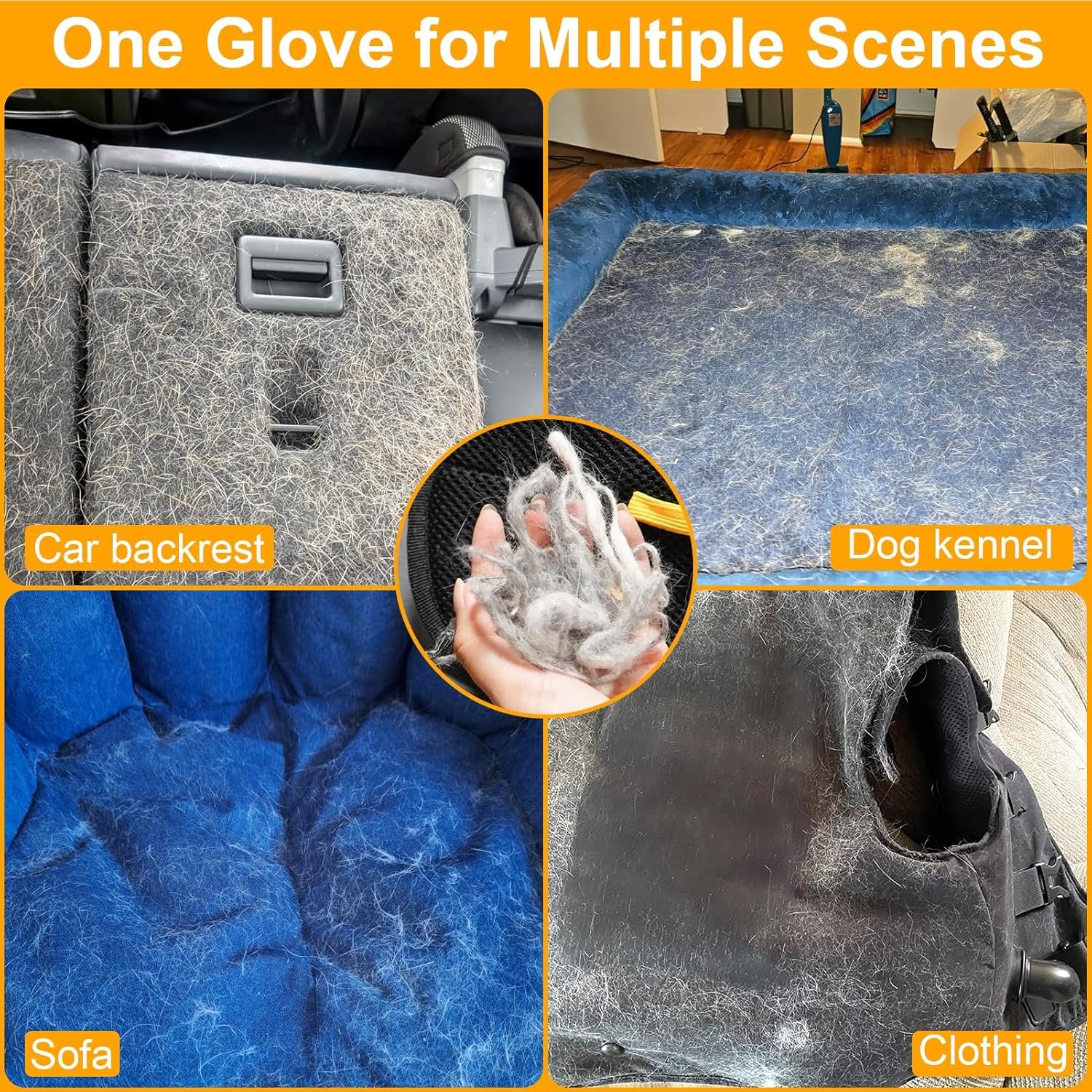 VeLuxer™ HairAway Gloves — Effortless Pet Hair Control That Makes Your Home Shine