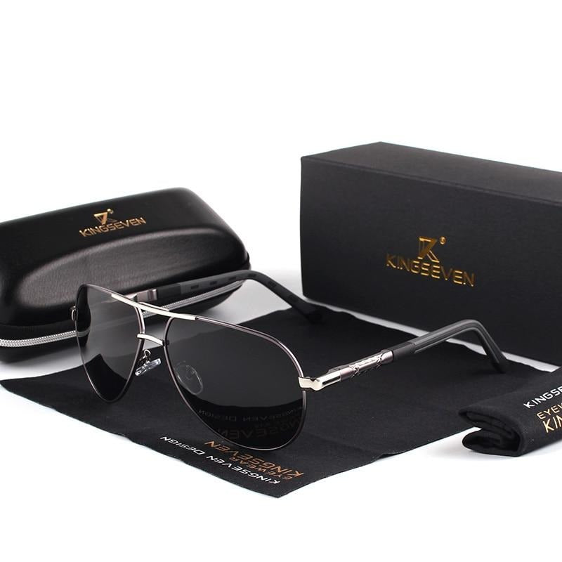 Vintage Aluminum Polarized Sunglasses for Men