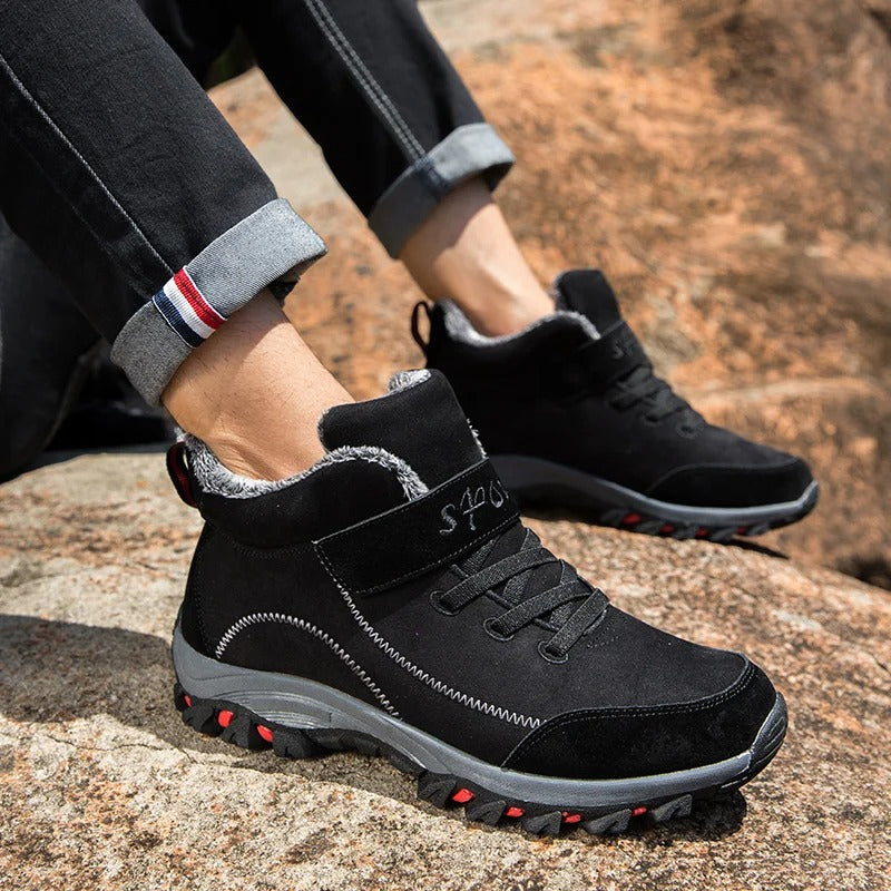 Waterproof Winter Ankle Boots for Men