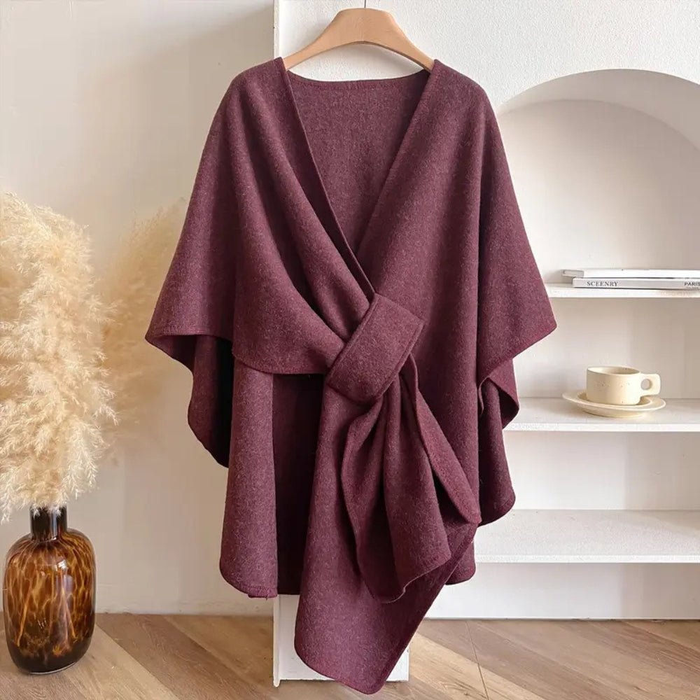 WINDWRAP – Luxurious poncho-scarf-coat for all seasons
