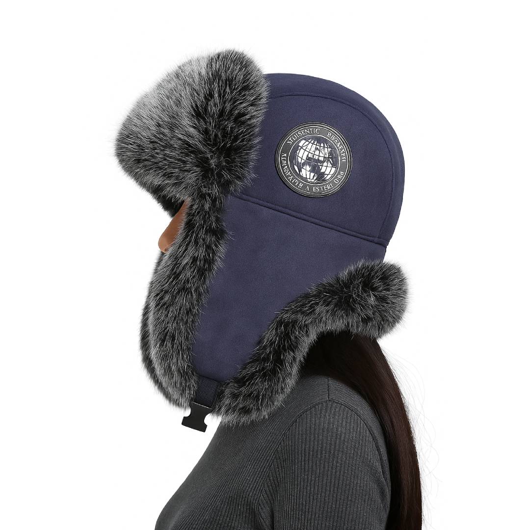 Winter Hat with Ear Flaps - Warmth and Protection in Cold Weather