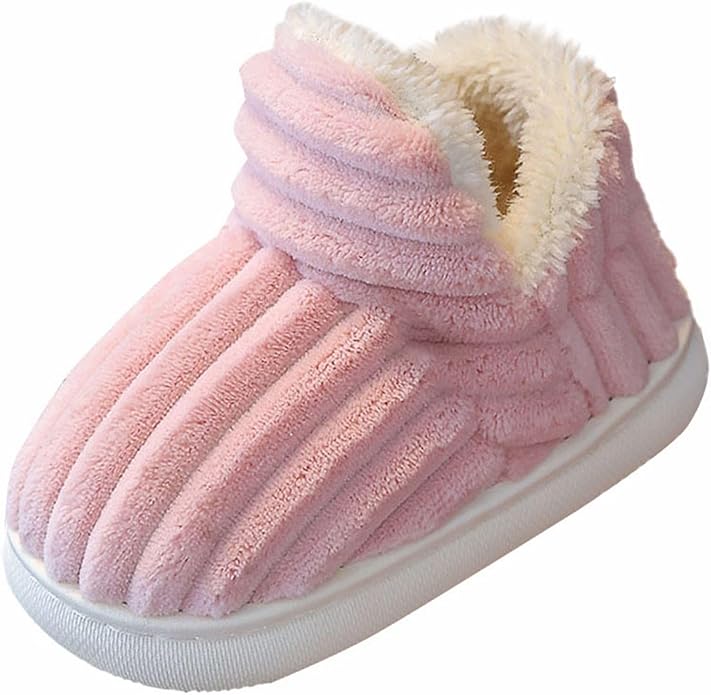 Winter Slippers for Kids - Warm Lined Indoor Slippers
