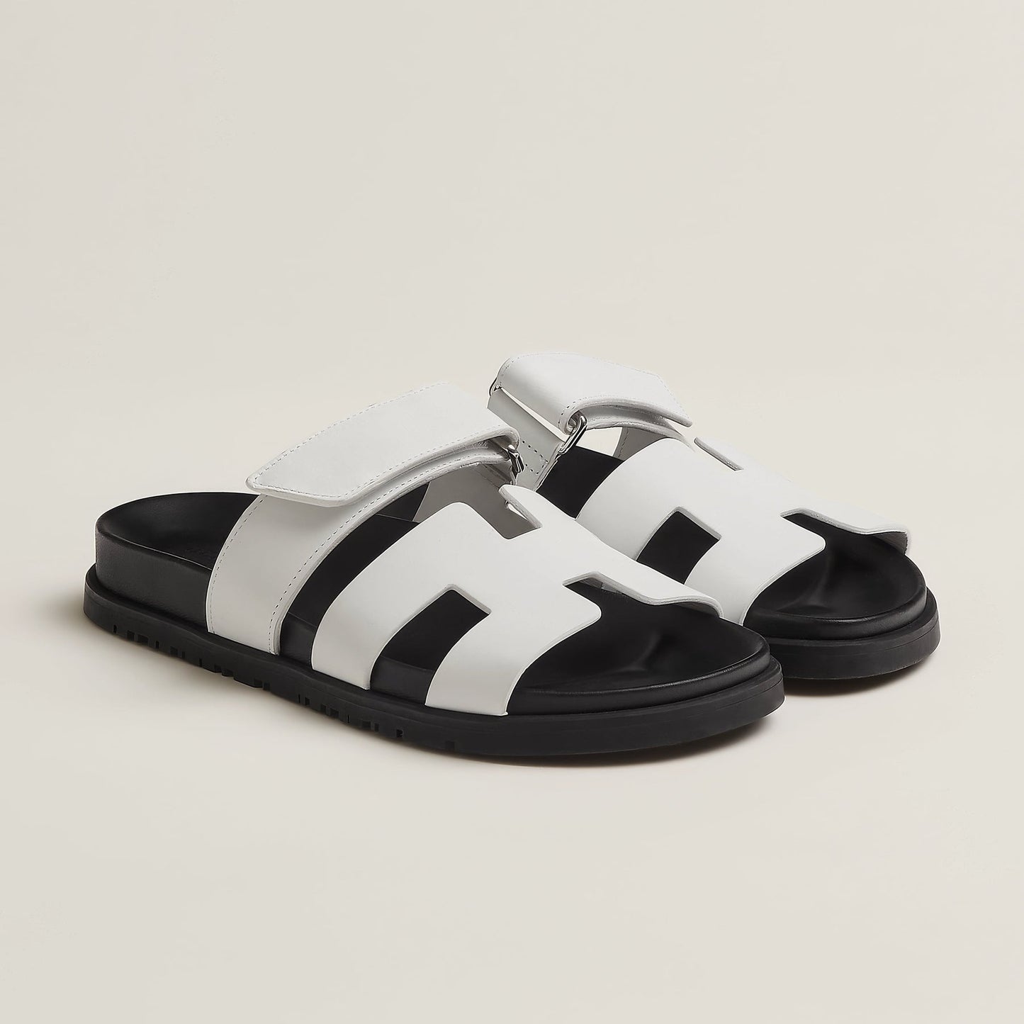 Women's Slippers with Modern Cutout Strap